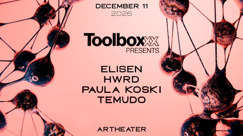 Flyer: Toolboxxx PRESENTS Temudo & Paula Koski