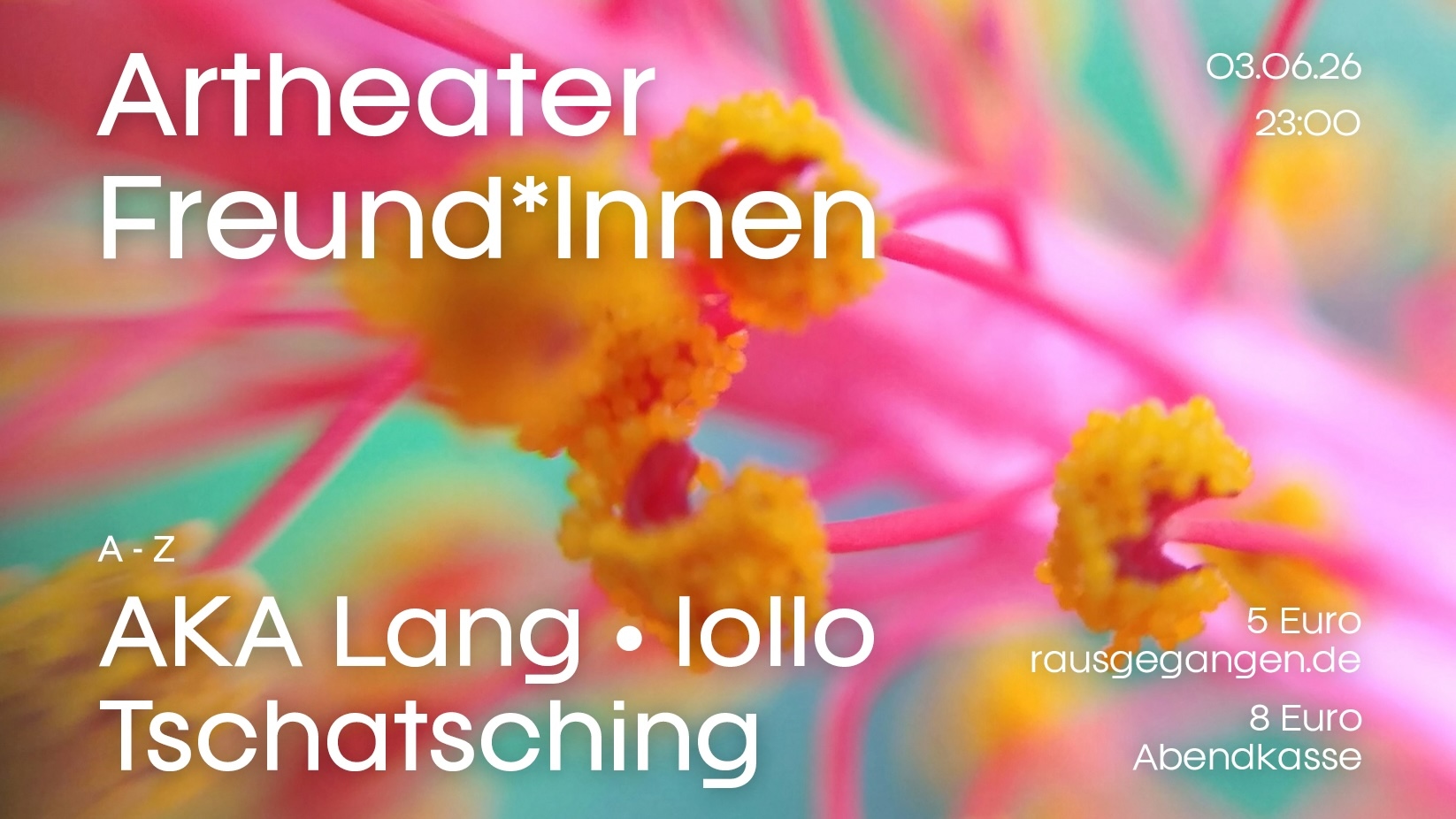 Artheater Freund*Innen | Techno - Groove - Bounce