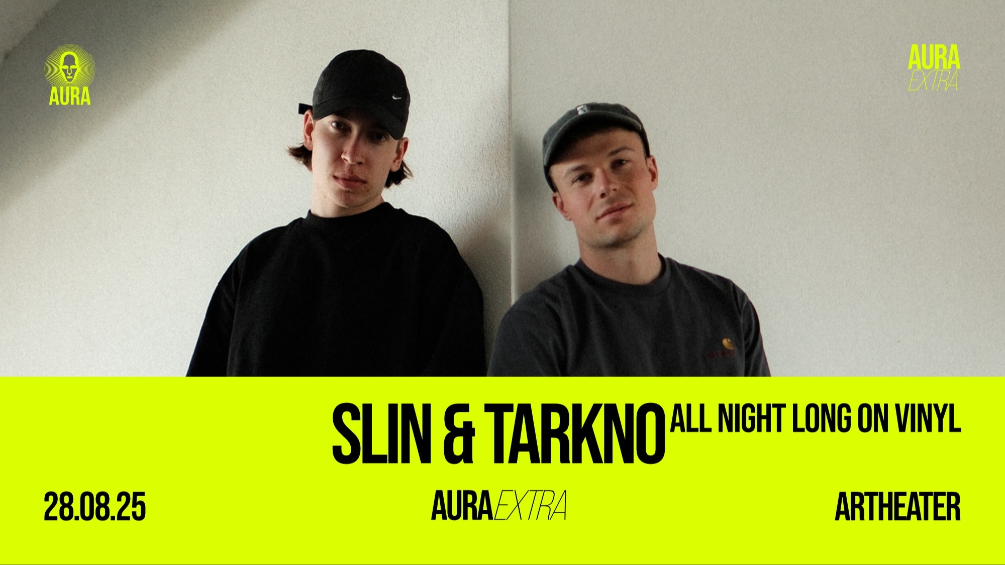 Aura Extra w: Slin & Tarkno all night long on vinyl Aura Extra w/ Slin & Tarkno all night long on vinyl