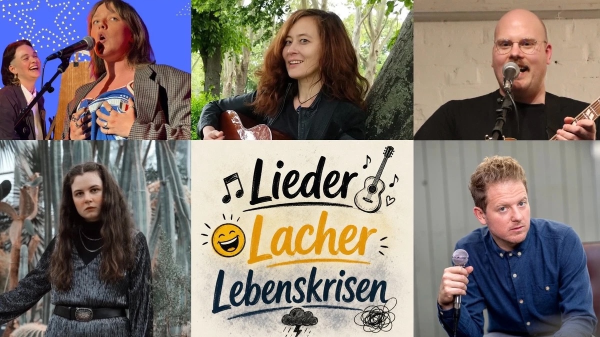 Lieder, Lacher, Lebenskrisen Cologne Comedy Festival: Lieder, Lacher, Lebenskrisen