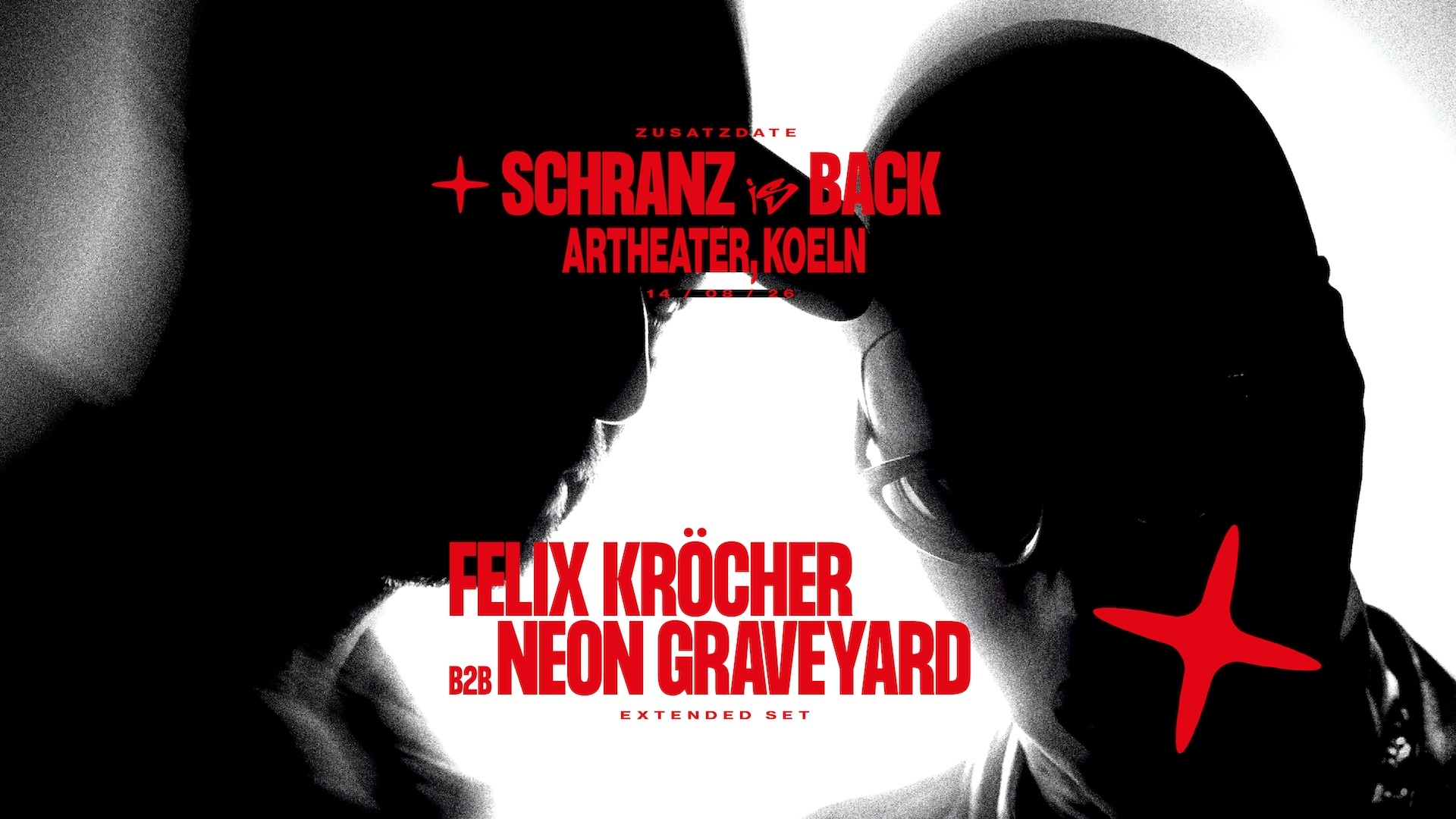 Schranz is back &ndash;  Felix Kr&ouml;cher B2B Neon Graveyard 
