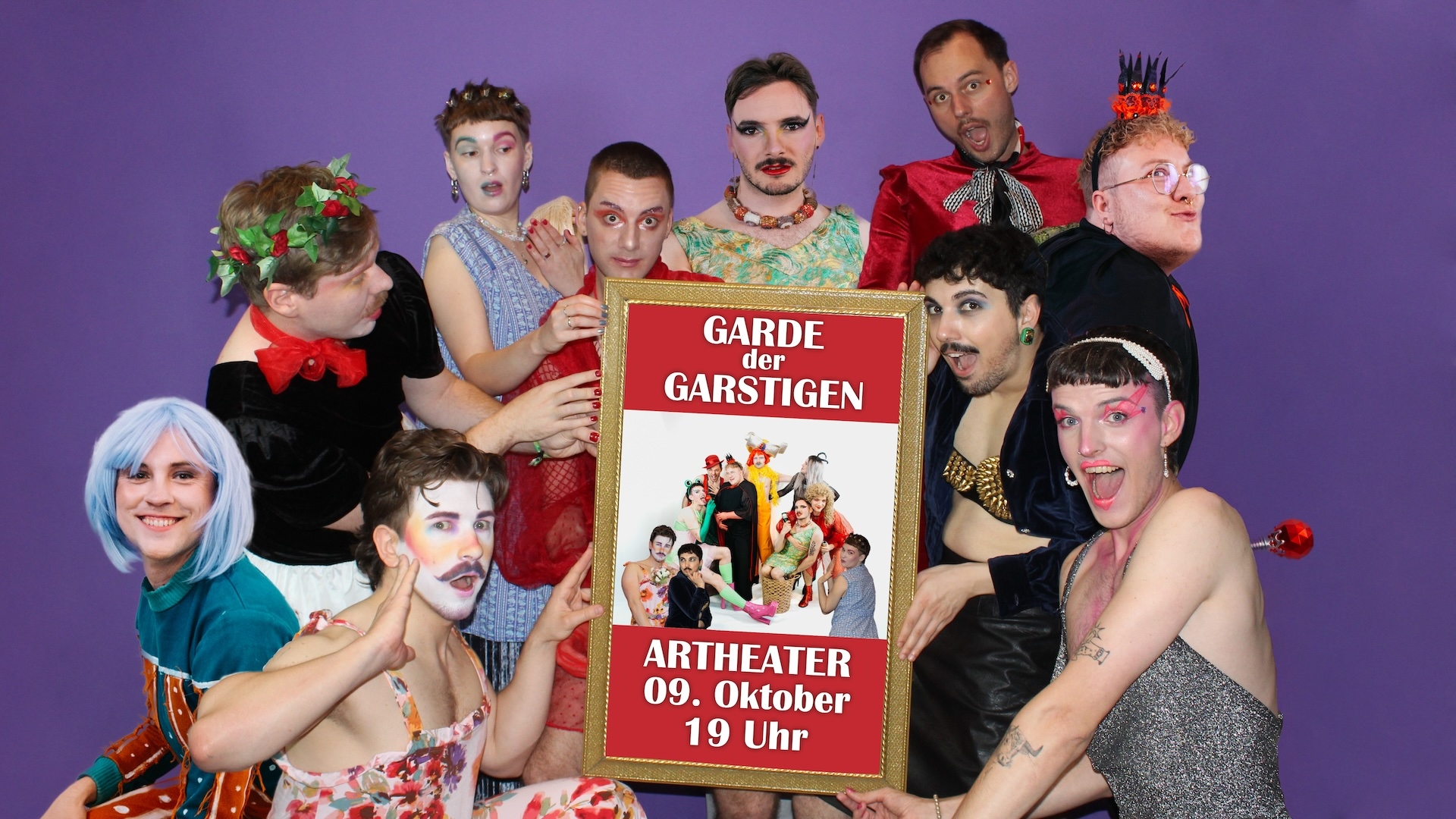 Pressefoto Artheater GdG Garde der Garstigen | Stöckelspiel