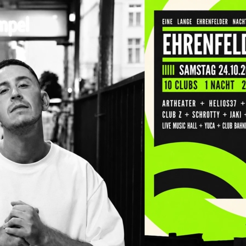 Artheater w: A.D.H.S. (Drumcode, Berlin) & Lewis Fautzi (PoleGroup, Portugal) : Ehrenfeld XL &ndash; 10 Clubs, 1 Nacht, 2 Veedel